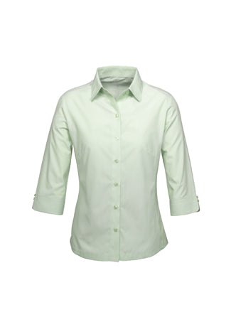 Biz Collection Ladies Ambassador 3/4 Sleeve Shirt (S29521)-Clearance