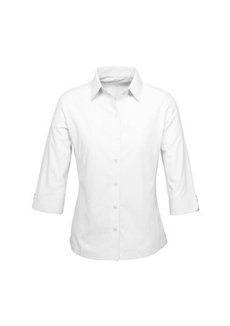 Biz Collection Ladies Ambassador 3/4 Sleeve Shirt (S29521)-Clearance