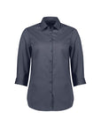 Biz Collection Womens Mason 3/4 Sleeve Shirt-(S334LT)