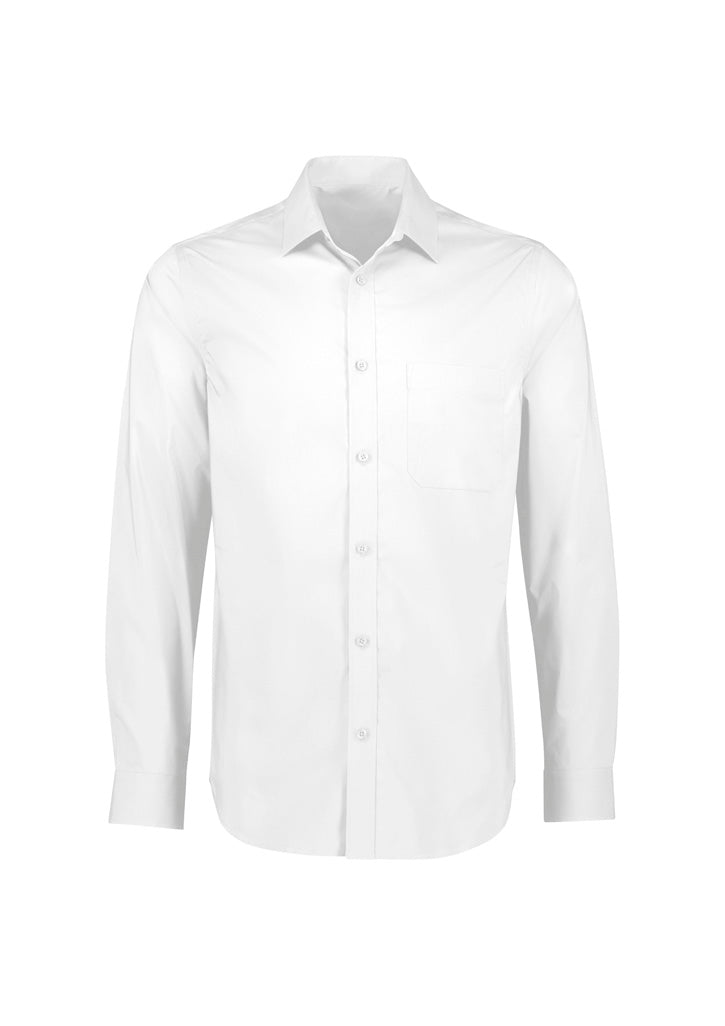 Biz Collection Mens Mason Classic Long Sleeve Shirt-(S334ML)