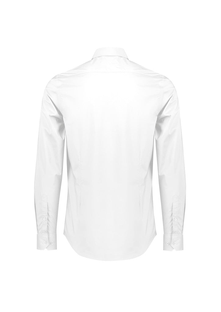 Biz Collection Mens Mason Tailored Long Sleeve Shirt-(S335ML)