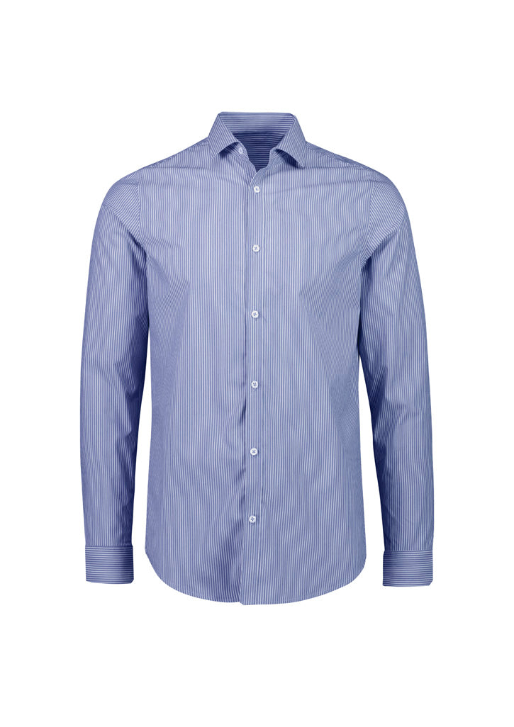 Biz Collection Mens Conran Tailored Long Sleeve Shirt-(S337ML)