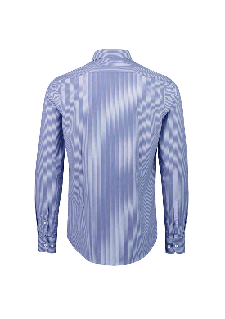 Biz Collection Mens Conran Tailored Long Sleeve Shirt-(S337ML)