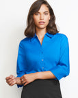 Biz Collection Womens Monaco 3/4 Sleeve Shirt  (S770LT)