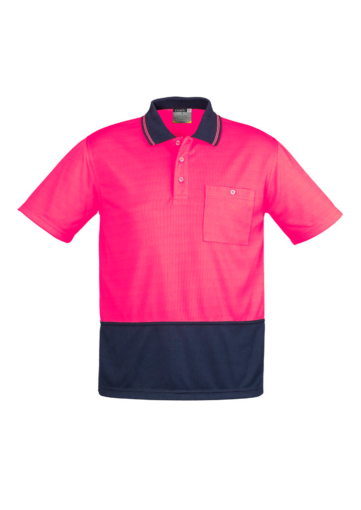 Syzmik Unisex Hi Vis Basic Short Sleeve Polo- (ZH231)