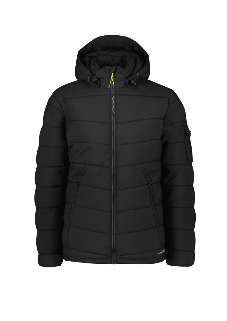 Syzmik Unisex Streetworx Hooded Puffer Jacket-(ZJ240)