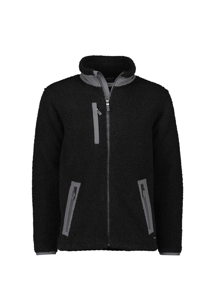 Syzmik Unisex Streetworx Full Zip Sherpa Fleece- (ZT285)