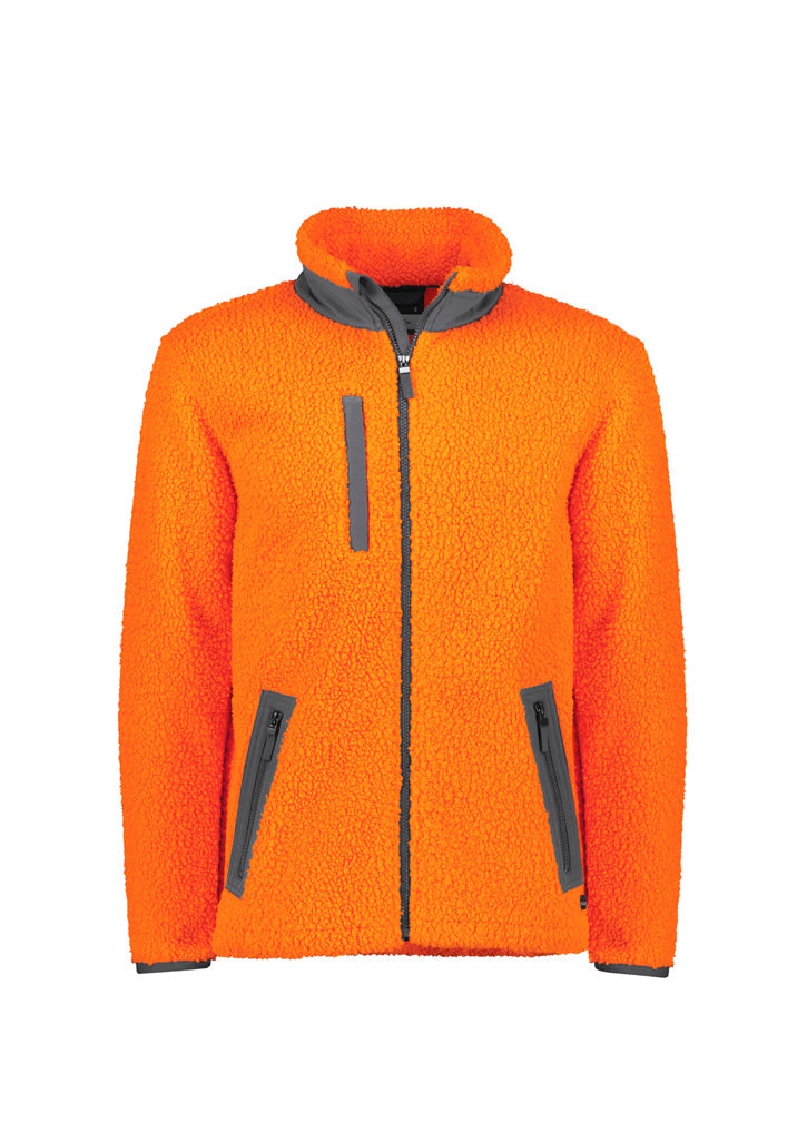 Syzmik Unisex Streetworx Full Zip Sherpa Fleece- (ZT285)