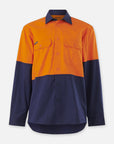 King Gee Workcool Vented Spliced Shirt L/S (K54912)
