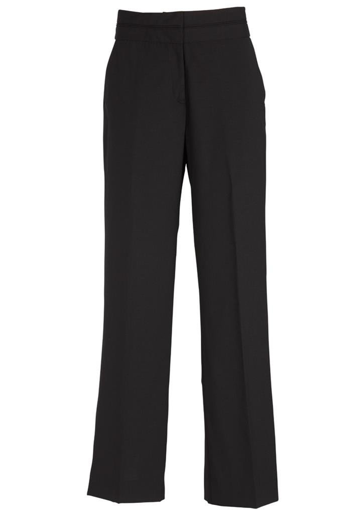 Biz Corporate Mid Rise Piped Band Pant (10116)-Clearance