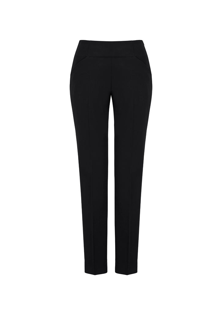 Biz Corporate Womens Bandless Slimline Pant (10721)-Clearance