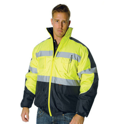 DNC HiVis D/N Contrast Bomber Jacket (3992)