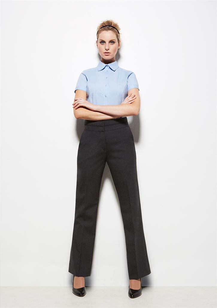 Biz Corporate Piped Band Pant (14016)-Clearance