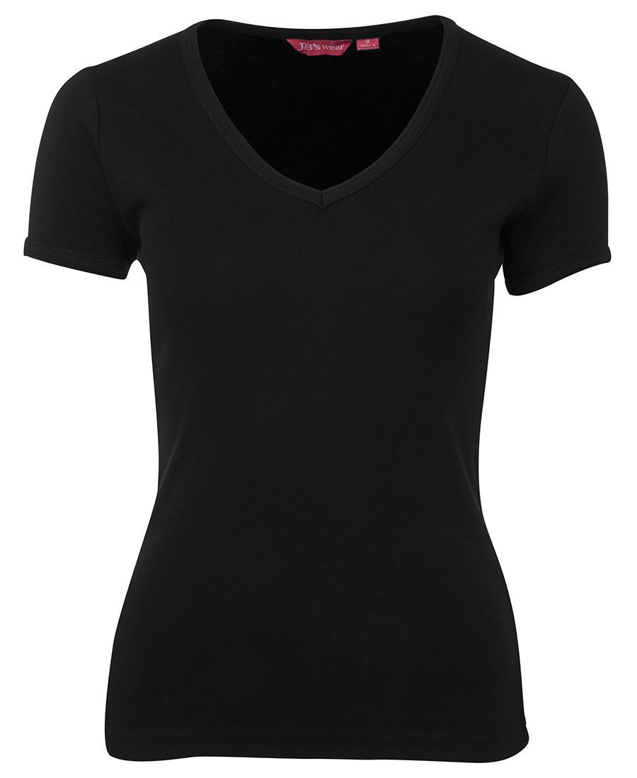 JB&#39;s Wear Ladies V-Neck Tee (1LV)