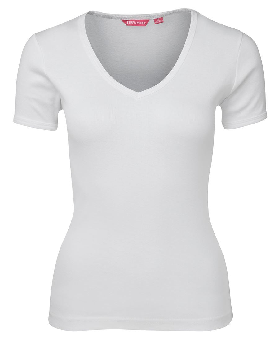JB&#39;s Wear Ladies V-Neck Tee (1LV)