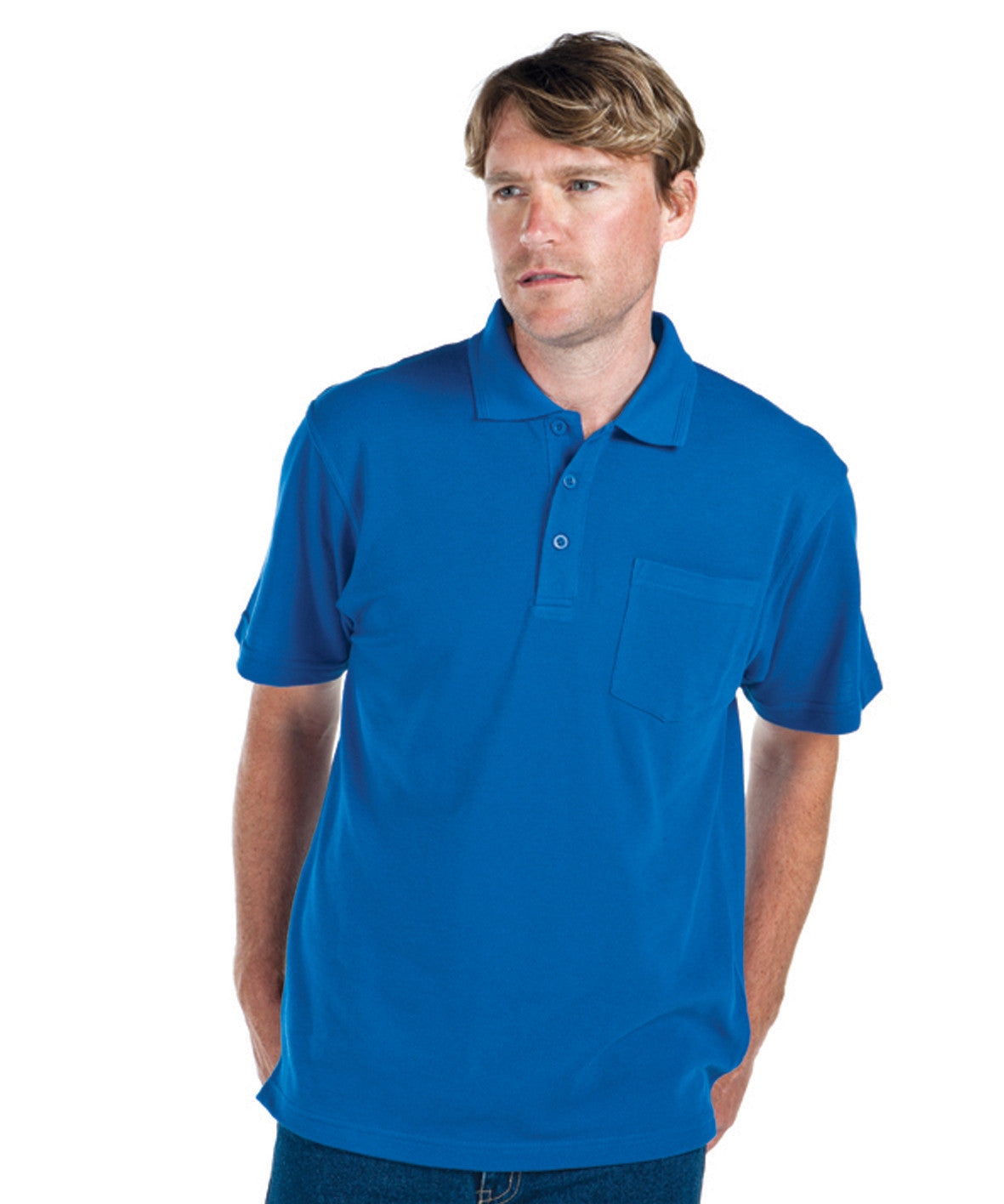 JB&#39;s Wear Pocket Polo - Adults (210P)