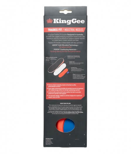 King Gee Tradies Insoles (K09500)