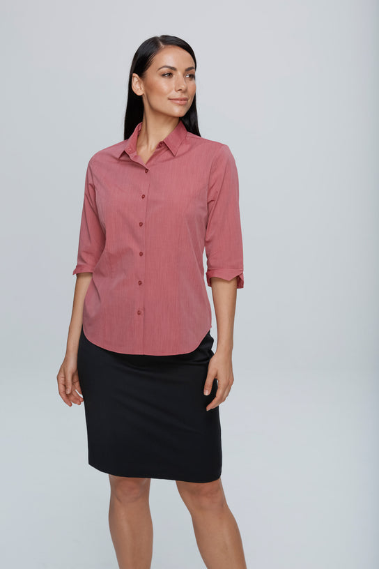 Aussie Pacific Lady Belair 3/4 Sleeve Shirt-(2905T)