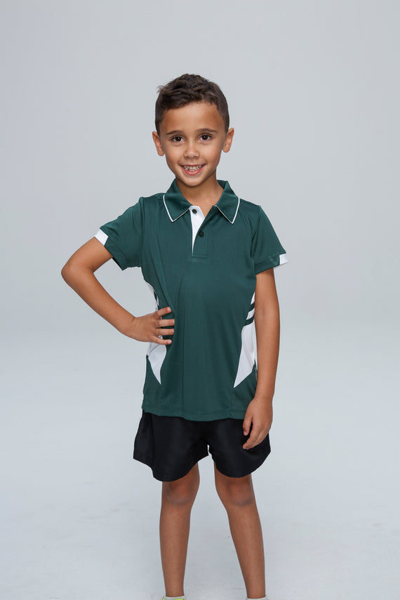 Aussie Pacific Tasman Kids Polos - (3rd Colour) (3311)