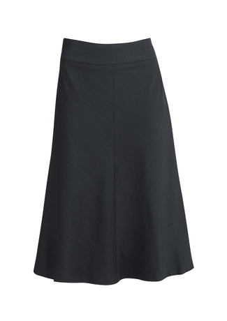 Biz Corporate Fluted 3/4 length Skirt (20113)-Clearance