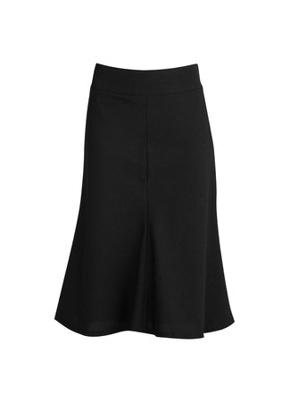 Biz Corporate Fluted 3/4 length Skirt (24013)-Clearance