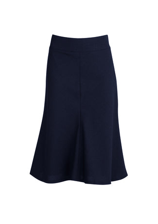 Biz Corporate Fluted 3/4 length Skirt (24013)-Clearance