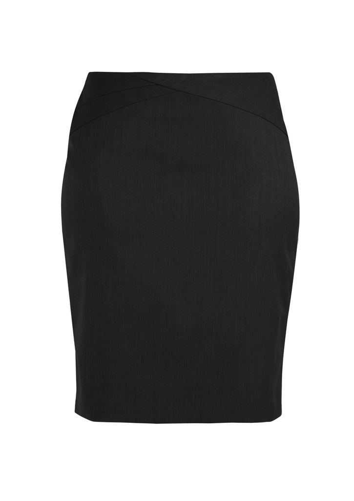 Biz Corporate Womens Chevron Skirt (24014)- Clearance