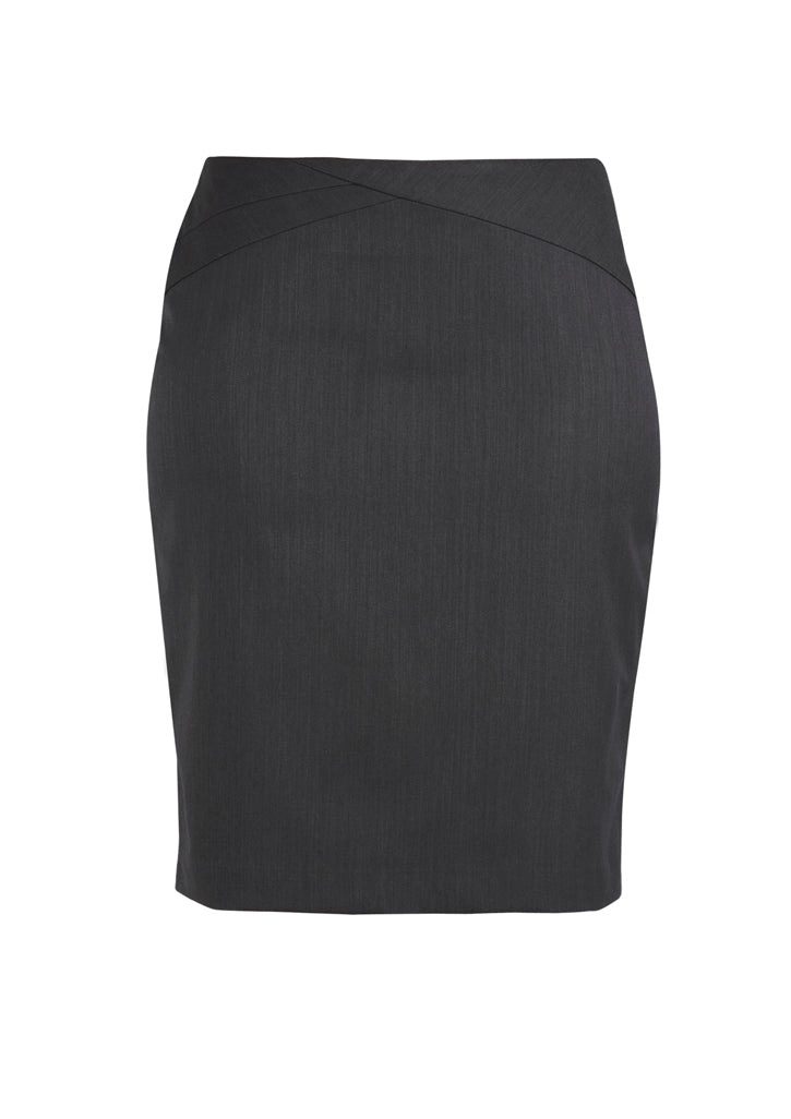 Biz Corporate Womens Chevron Skirt (24014)- Clearance