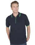 JB's Wear Contrast Polo - Adults 1st (2CP)
