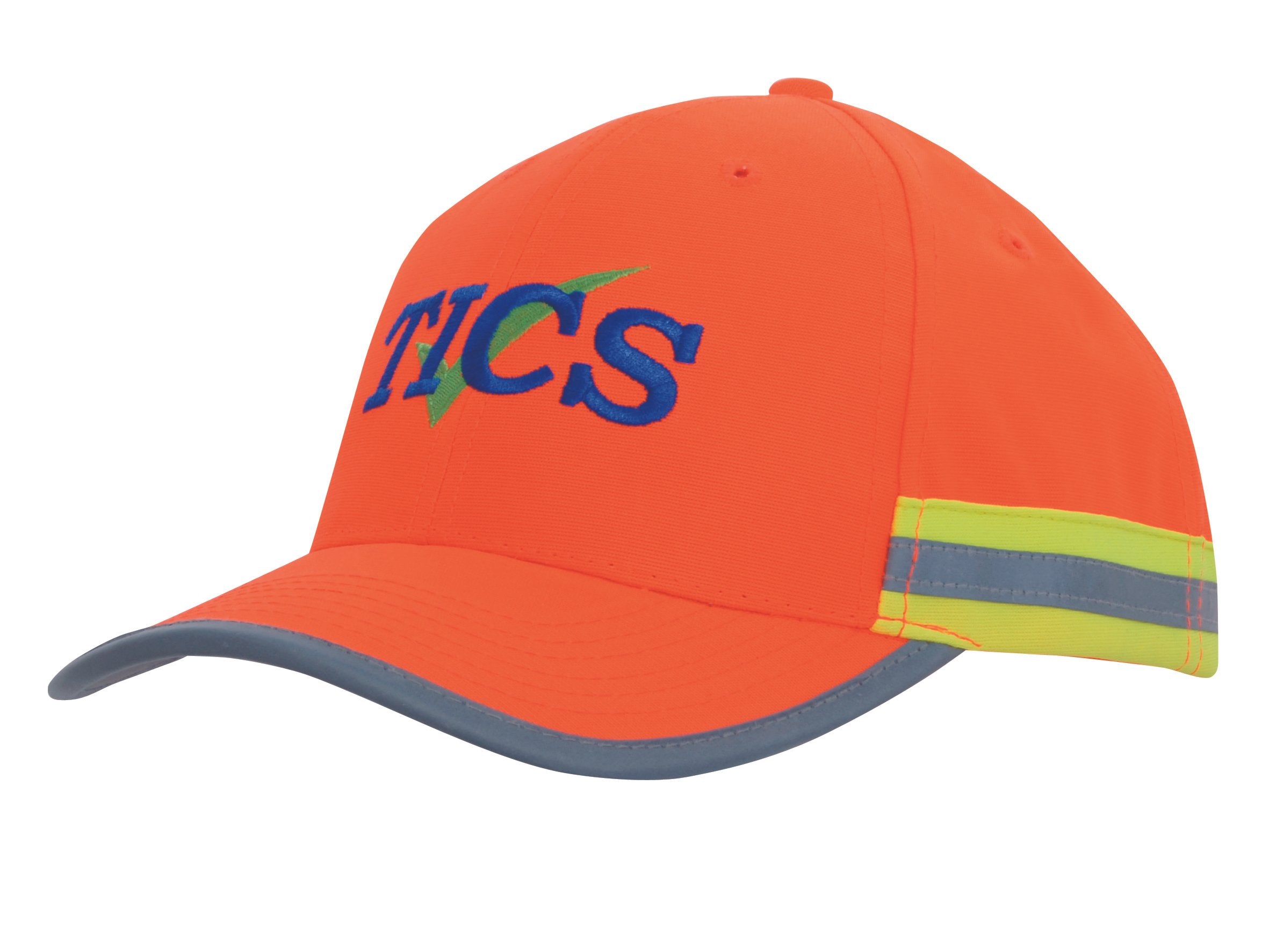 Headwear Hi Vis Cap With Reflective Tape (3030)