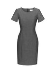 Biz Corporate Ladies Short Sleeve Shift Dress (30312) - Clearance