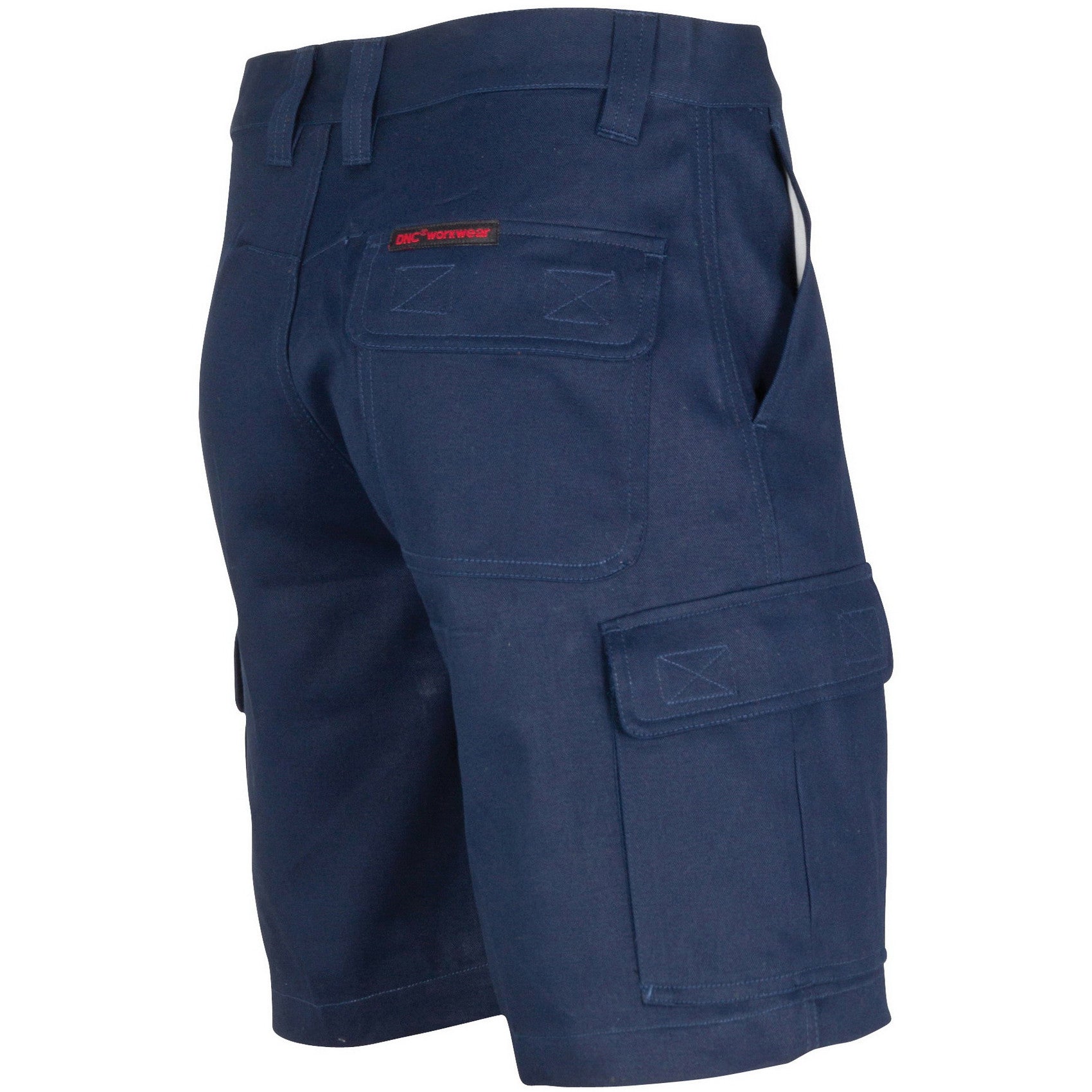 DNC Middle Weight Cotton Double Slant Cargo Shorts - With Shorter Leg Length (3358)