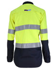 DNC Ladies Inherent Fr PPE2 2 Tone D/N Shirt (3457)