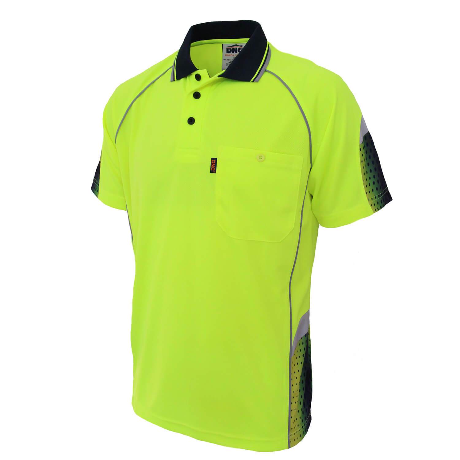 DNC Hi-Vis GALAXY Sublimated Polo (3564)