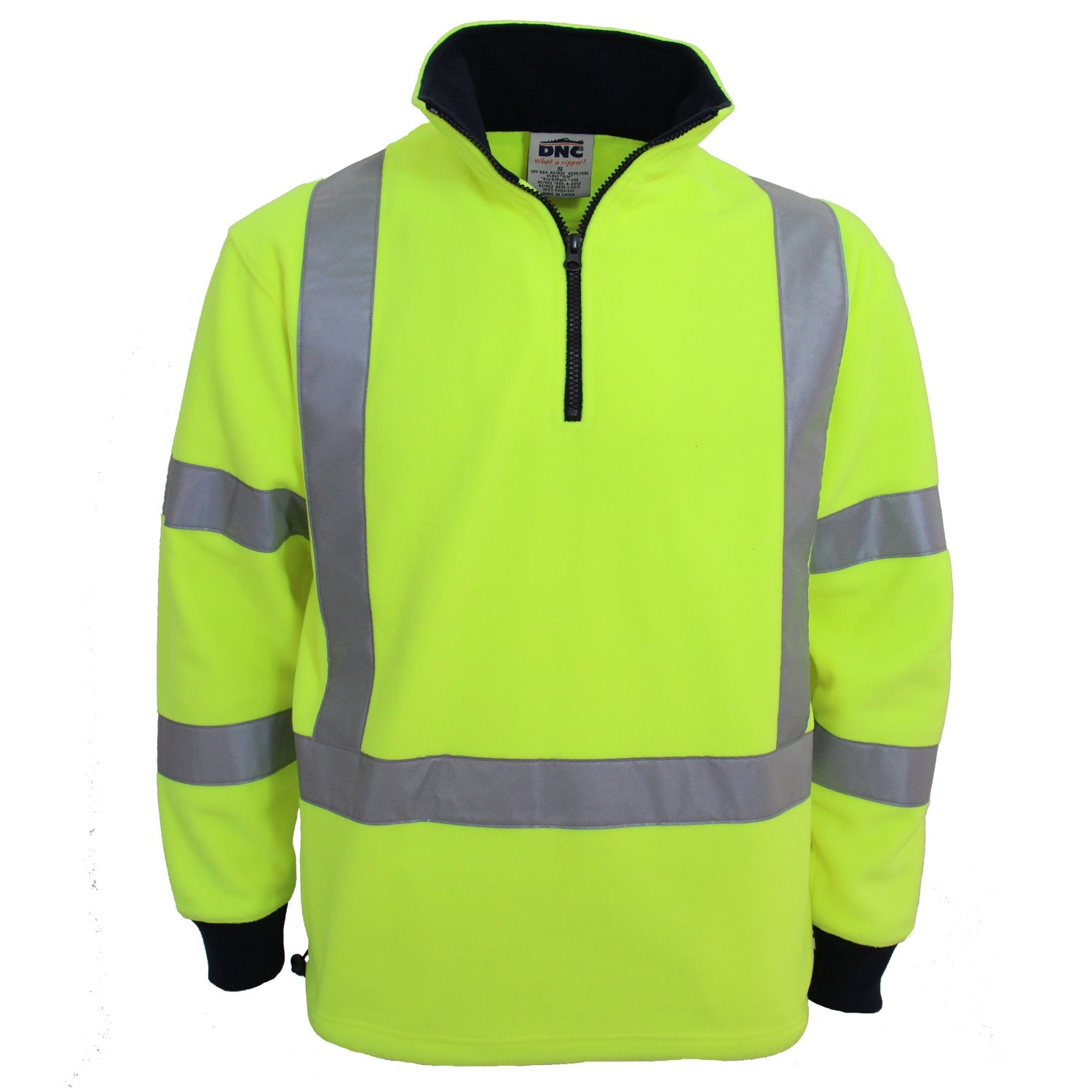 DNC Hivis "X" back & Biomotion taped Polar Fleece (3730)