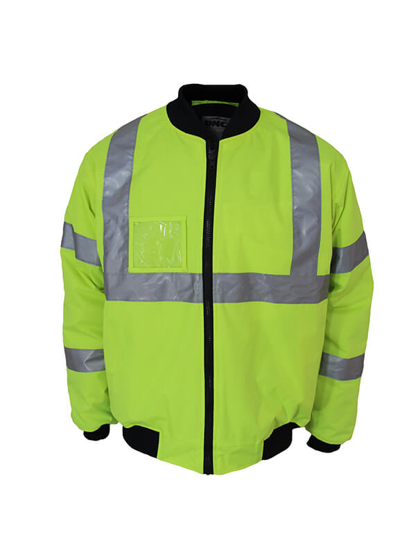 DNC HiVis &quot;X&quot; back flying jacket Biomotion tape (3763)