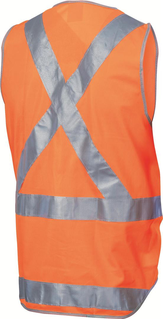 DNC Day &amp; Night Cross Back Safety Vest with Tail (3802)