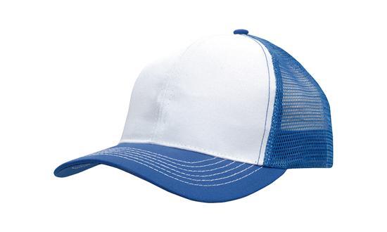 Headwear Breathable Poly Twill With Mesh Back Cap (3819)