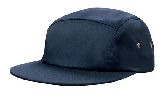 Headwear Cotton Twill Square Front 5 Panel Cap (3899)