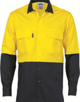 DNC HiVis 3 Way Cool-Breeze L/S Cotton Shirt (3938)