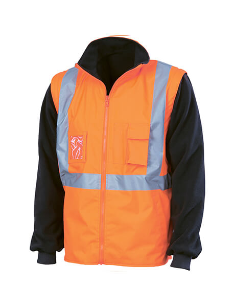 DNC HiVis Cross Back D/N in jacket (Outer Jacket and Inner Vest can be sold separately) (3997)