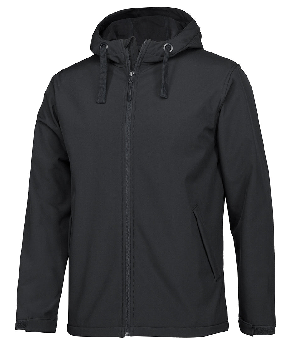 JB&#39;s Wear Podium Water Resistant Hooded Softshell Jacket - Adults (3WSH)