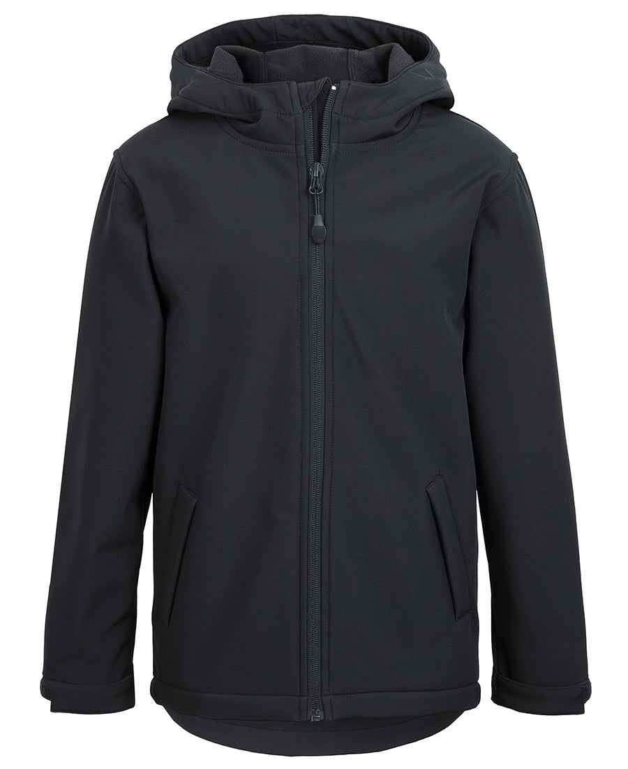 JB's Wear Podium Water Resistant Hooded Softshell Jacket - Kids (3WSH)