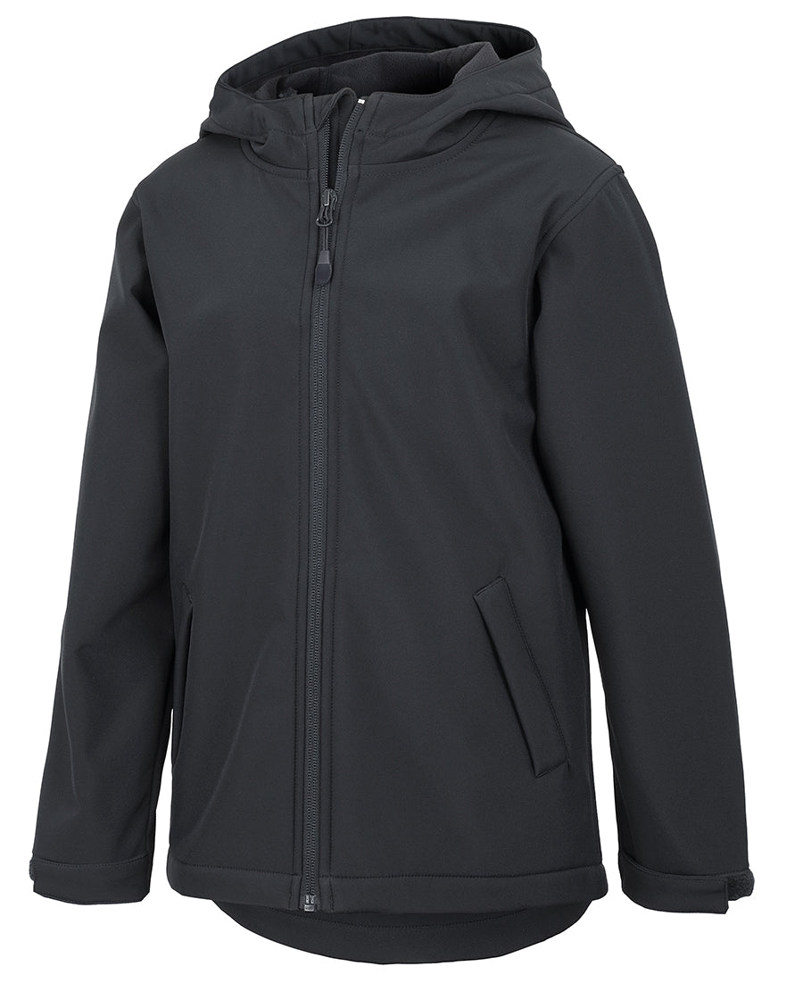 JB's Wear Podium Water Resistant Hooded Softshell Jacket - Kids (3WSH)