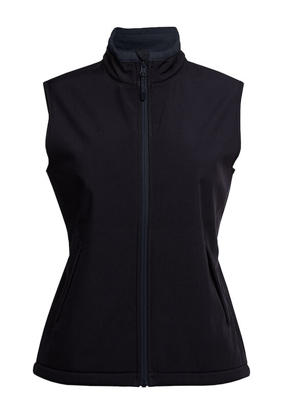 JB&#39;s Wear Podium Ladies Water Resistant Softshell Vest (3WSV1)