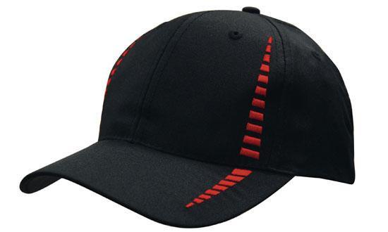 Headwear Breathable Poly Twill With Small Check Patterning Cap (4010)
