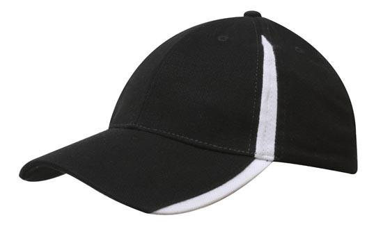 Headwear Brushed Heavy Cotton With Inserts On The Peak &amp; Crown (4014)