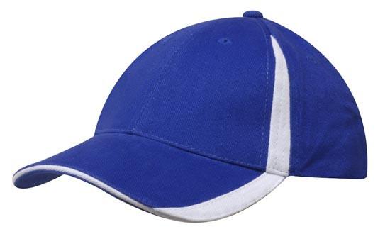 Headwear Brushed Heavy Cotton With Inserts On The Peak &amp; Crown (4014)