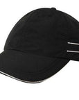 Headwear Microfibre Sports Cap With Piping And Sandwich Cap (4077)
