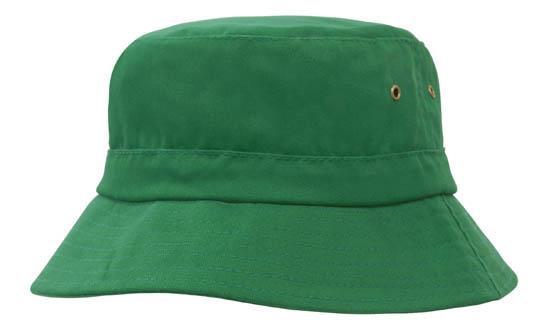 Headwear Brushed Sports Twill Youth Bucket Hat (4133)
